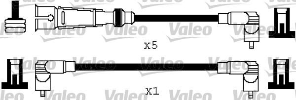 VALEO 346579 - Комплект проводів запалювання autozip.com.ua