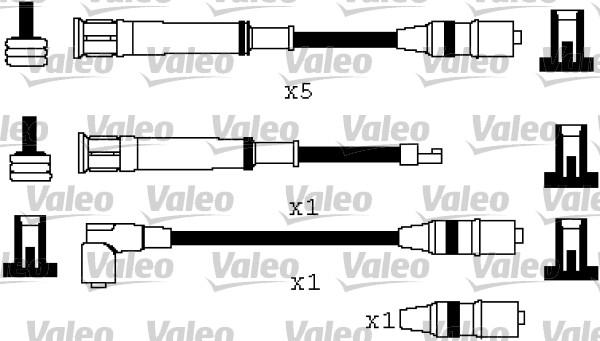 VALEO 346574 - Комплект проводів запалювання autozip.com.ua