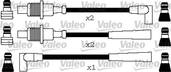 VALEO 346649 - Комплект проводів запалювання autozip.com.ua