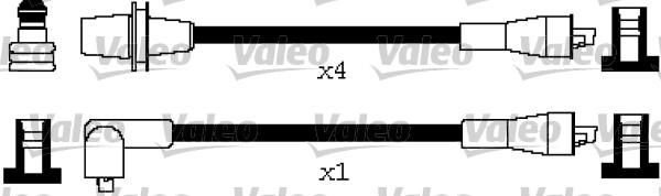 VALEO 346645 - Комплект проводів запалювання autozip.com.ua