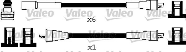VALEO 346662 - Комплект проводів запалювання autozip.com.ua