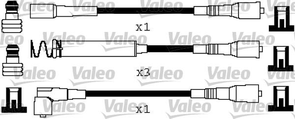 VALEO 346667 - Комплект проводів запалювання autozip.com.ua