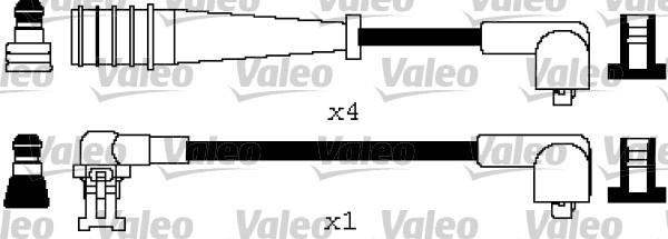 Valeo 346605 - Комплект проводів запалювання autozip.com.ua