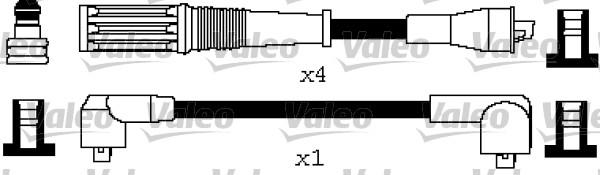 Valeo 346610 - Комплект проводів запалювання autozip.com.ua