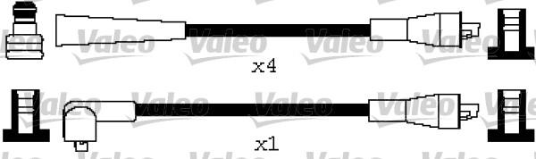 VALEO 346630 - Комплект проводів запалювання autozip.com.ua