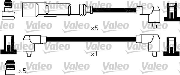 Valeo 346622 - Комплект проводів запалювання autozip.com.ua
