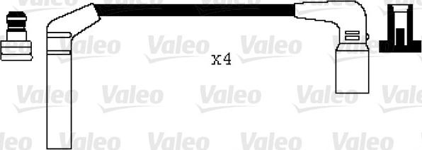 Valeo 346040 - Комплект проводів запалювання autozip.com.ua