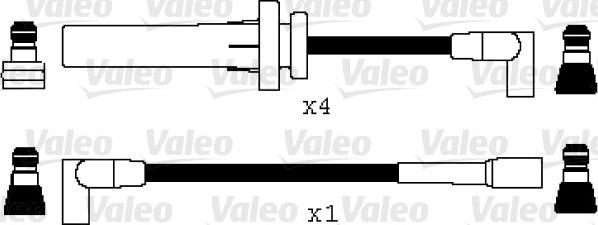 Valeo 346054 - Комплект проводів запалювання autozip.com.ua