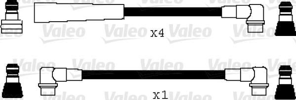 VALEO 346060 - Комплект проводів запалювання autozip.com.ua