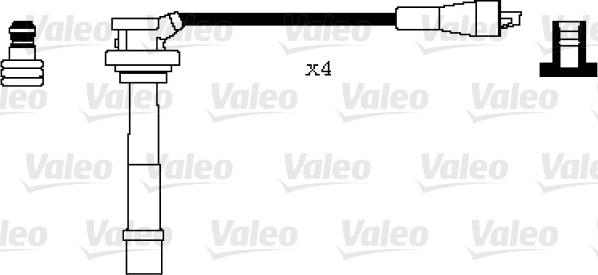 VALEO 346005 - Комплект проводів запалювання autozip.com.ua