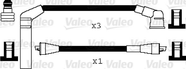 Valeo 346014 - Комплект проводів запалювання autozip.com.ua