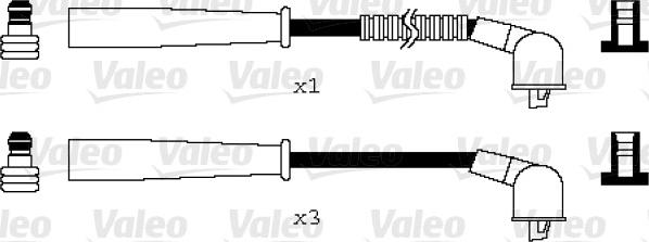 Valeo 346084 - Комплект проводів запалювання autozip.com.ua
