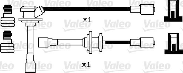 VALEO 346083 - Комплект проводів запалювання autozip.com.ua