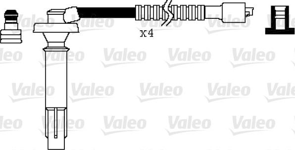 Valeo 346082 - Комплект проводів запалювання autozip.com.ua