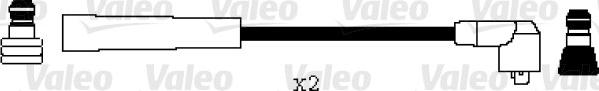 VALEO 346034 - Комплект проводів запалювання autozip.com.ua
