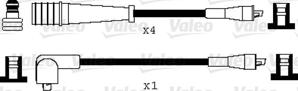 VALEO 346035 - Комплект проводів запалювання autozip.com.ua