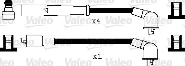 Valeo 346024 - Комплект проводів запалювання autozip.com.ua