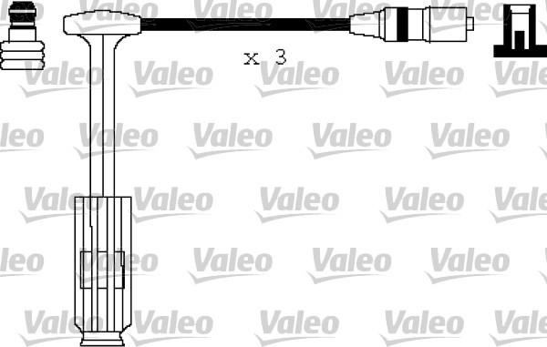 Valeo 346146 - Комплект проводів запалювання autozip.com.ua