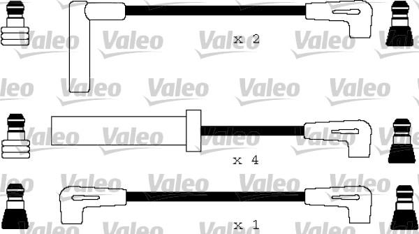 VALEO 346150 - Комплект проводів запалювання autozip.com.ua