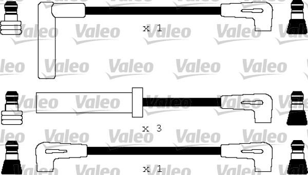 VALEO 346151 - Комплект проводів запалювання autozip.com.ua