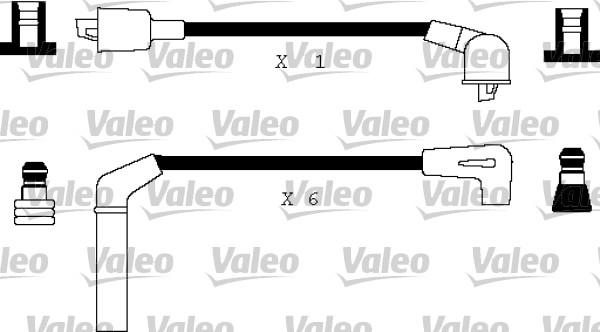 VALEO 346169 - Комплект проводів запалювання autozip.com.ua