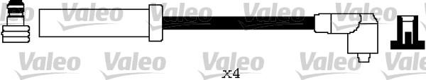 Valeo 346166 - Комплект проводів запалювання autozip.com.ua