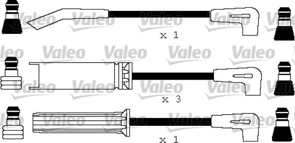 VALEO 346160 - Комплект проводів запалювання autozip.com.ua