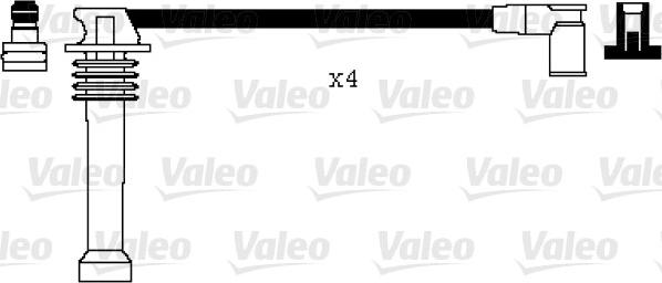 Valeo 346104 - Комплект проводів запалювання autozip.com.ua