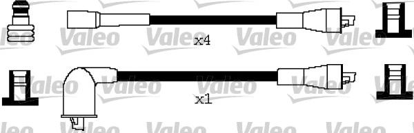 VALEO 346106 - Комплект проводів запалювання autozip.com.ua
