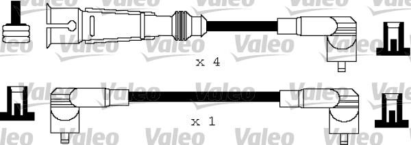VALEO 346119 - Комплект проводів запалювання autozip.com.ua