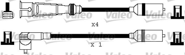 Valeo 346111 - Комплект проводів запалювання autozip.com.ua