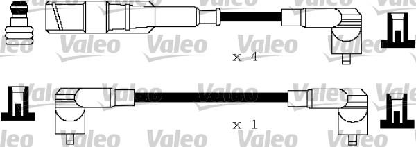 Valeo 346118 - Комплект проводів запалювання autozip.com.ua