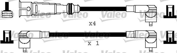 Valeo 346112 - Комплект проводів запалювання autozip.com.ua