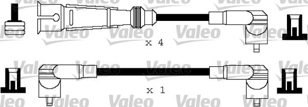 Valeo 346117 - Комплект проводів запалювання autozip.com.ua