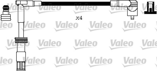 Valeo 346184 - Комплект проводів запалювання autozip.com.ua