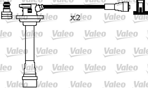 Valeo 346187 - Комплект проводів запалювання autozip.com.ua