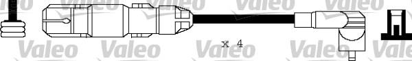 Valeo 346125 - Комплект проводів запалювання autozip.com.ua