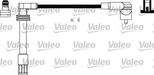 Valeo 346178 - Комплект проводів запалювання autozip.com.ua