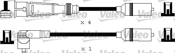 Valeo 346177 - Комплект проводів запалювання autozip.com.ua