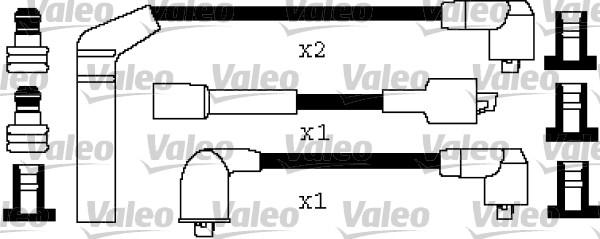 Valeo 346340 - Комплект проводів запалювання autozip.com.ua