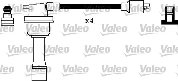 Valeo 346348 - Комплект проводів запалювання autozip.com.ua