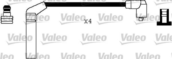 VALEO 346354 - Комплект проводів запалювання autozip.com.ua
