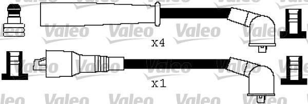 Valeo 346352 - Комплект проводів запалювання autozip.com.ua