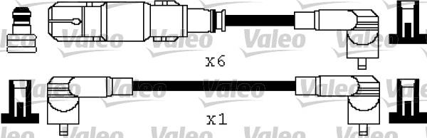 Valeo 346369 - Комплект проводів запалювання autozip.com.ua