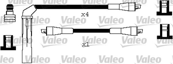 VALEO 346310 - Комплект проводів запалювання autozip.com.ua