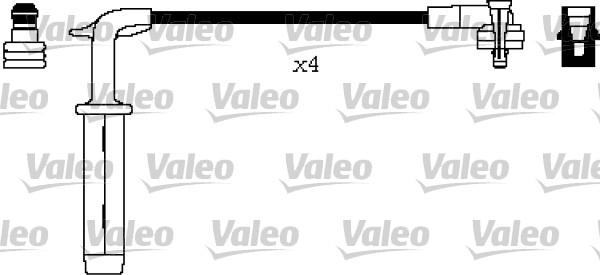 Valeo 346312 - Комплект проводів запалювання autozip.com.ua