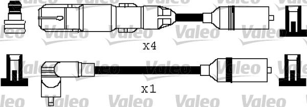 Valeo 346317 - Комплект проводів запалювання autozip.com.ua