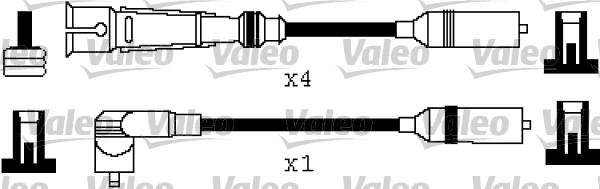 Valeo 346385 - Комплект проводів запалювання autozip.com.ua