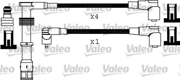 Valeo 346380 - Комплект проводів запалювання autozip.com.ua