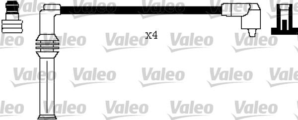 VALEO 346339 - Комплект проводів запалювання autozip.com.ua